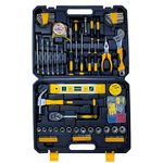 iBELL VORMIR VR TB179-7 Professional Tool Kit with Ratchet Set, 179-Piece Hand Tool Set with Sockets, Wrenches, Screwdrivers, Precision Bits & Case for Mechanics & Home Use