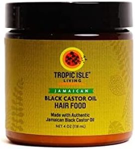 Tropic Isle Living- Jamaican Black Castor Oil Hair Food-4oz