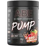 Applied Nutrition ABE Pump Pre Workout - All Black Everything Stim Free Pump Pre Workout Powder | Pump, Energy & Strength with Citrulline, Creatine, Beta-Alanine (500g - 40 Servings) (Red Hawaiian)