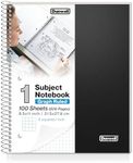 Dunwell Graph Paper Notebook 8.5 x 