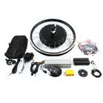 20 Inch 48 V Electric Bicycle Kit E-Bike Electric Bicycle Conversion Kit Front Wheel 1000 W Conversion Motor Set Bicycle Hub Motor Display Front Motor Electric Bicycle Wheel Hub Front Motor Conversion