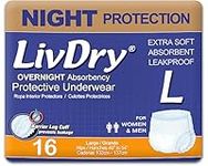 LivDry Adult Diapers Large Incontin