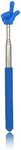 Dohia Retractable Pointer for Classroom Telescopic Teachers Pointer Extendable Hand Pointer Finger Pointer Stick Mini Retractable Classroom Pointer for Elementary School Kindergarten D2-YDZDB (Blue)