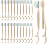 NUDUKO Travel Toothbrush Dental Flo