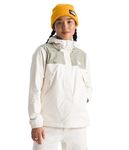 THE NORTH FACE Women's Waterproof Antora Jacket (Standard and Plus Size), White Dune/Clay Grey, X-Large