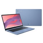 ASUS Chromebook CX14 Laptop, 14" Full HD NanoEdge 300nits IPS Display, Intel Celeron N4500 Processor, 64GB eMMC, 4GB RAM, ChromeOS, Fabric Blue, CX1405CKA-AS01.CB