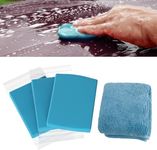 3Pcs Clay Bar Kits for Cars 3 x 100g Car Clay Bar with Towel,Detailing Clay ClayBars Magic Clay Bar Kit Mild Grade Auto Clay Bar with Washing and Adsorption Capacity for Glass, Vehicles