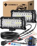 LEDMIRCY 7 Inch LED Light Bar Kit w