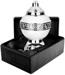 Trupoint Memorials Cremation Urns for Human Ashes - Decorative Urns, Urns for Human Ashes Female & Male, Urns for Ashes Adult Female, Funeral Urns - Chalice White, 1 Small Keepsake