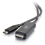 C2G USB C to HDMI, Audio & Video Adapter Cable, USB C Cable, HDMI Cable, 4K 60Hz, 10 Feet (3M), Cables to Go 26896