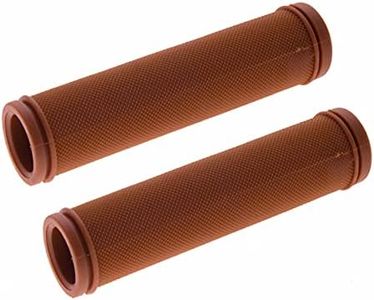 Puños de Pista para Bicicleta/Puños de Bicicleta 130 mm/Puños para el Manillar de la Bicicleta en Marron/Puños MTB