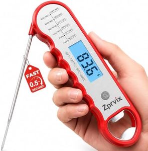 Zprvix 0.5s Instant Read Meat Thermometer Digital, Cooking, ±0.5°F Accuracy