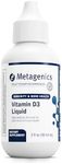 Metagenics D3 Liquid – Vitamin D Supplement 2 fl. oz. – Support for Bone, Cardiovascular, and Immune Health* | 2,275 Servings