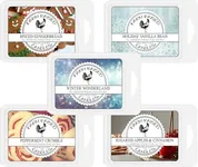 Earth Scents - Nature Blend - Wax Warmer Melts Cubes, 5 Pack Assortment. 16 Ounces. 100% All American Natural Soy. Paraffin-Free. Fir Tree - Pine Forest - Rosemary Mint - Palo Santo