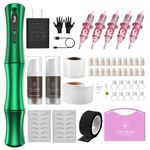 Charme Princesse Microblading Machine Kit PMU Kit Wireless Permanent Makeup Pen Set for Brows Eyeliner Lips