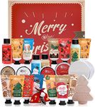 2024 Limited Edition Advent Calendar Christmas Gifts Bath Sets for Women, 24pcs Spa Gift Set, Hand&Foot Cream, Body Scrub, Bubble Bath, Shampoo, Candles, Keychain, Body Lotion, Shower Gel, Bath Bomb