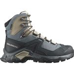 Salomon Women's Quest Element Gore-tex Hiking Boots, Ebony/Rainy Day/Stormy Weather, 8