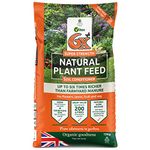 6X Natural Fibrous Fertiliser 1 x 15kg bag