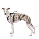 Huntboo Escape Proof Dog Harness, Secure Dog Harness No Escape, Fully Reflective Harness with Handle, Breathable, Durable, Adjustable Vest for Small Dogs Walking, Training, and Running Gear (Black,S)