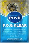 Envii Fog Klear – Natural Drain Fat, Oil & Grease Unblocker and Remover Tablets – 12 Months Supply