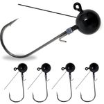 Reaction Tackle Tungsten Ball Jig - 1/16oz - #2 Hook- Weedless