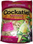 Sweet Harvest Cockatiel Bird Food (No Sunflower Seeds), 4 lbs Bag - Seed Mix for Cockatiels