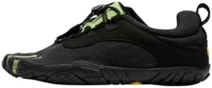 Vibram Women's FiveFingers V-Run Retro, Black/Green/Black, 36 EU / 6.5-7 US