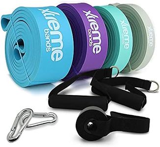 Xtreme Bands Pull Up Assist Resistance Bands (4 Pack, Assorted Colors)