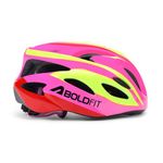 Boldfit Cycle Helmet for Kids Protective Padded Montain Biks Cycling Helmet with Adjustable Strap Bicycle Riding & Skating Skull Helmets for Childrens Saferider Protection Helmets