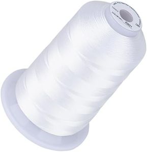 Simthread Embroidery Thread 5500 Yards, 40wt 100% Polyester for Brother, Babylock, Janome, Singer, Pfaff, Husqvarna, Bernina Machine