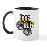 CafePress Deez Nutz Mug 11 oz (325 ml) Ceramic Coffee Mug