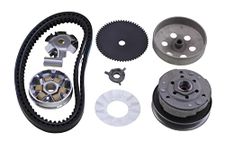 GY6 50cc clutch set, clutch Assembly and Variator Kits with 669 729 belt, fit for 139QMB GY6 50cc Engine Scooter Atv and Go karts Taotao Roketa Sunl