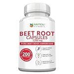 Beet Root Capsules - 1200mg Per Ser