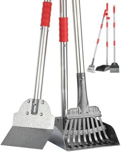 FUSBUNTY Heavy Duty Dog Pooper Scooper Set