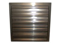 TPI Corporation CES-20-G Direct Drive Exhaust Fan Wall Shutter, 20" Diameter