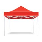 TrustBasket Gazebo - 10x10 Ft Portable Canopy Tent, Waterproof & UV Resistant Outdoor Tent, Rust-Resistant Frame, Adjustable Height, Easy Installation, Gazebo Tent for Outdoor 10x10
