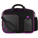 VanGoddy Plum Purple Laptop Messenger Bag for HP ProBook/EliteBook/Envy/Pavilion/Spectre/Stream / 13.3inch Laptops