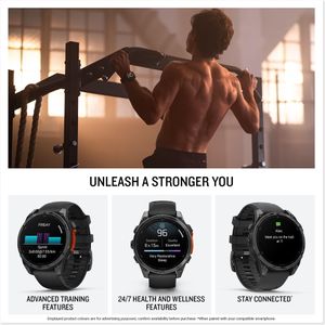 Garmin fēnix 8 GPS Smartwatch 47mm – Slate Gray