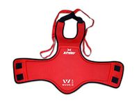 XpeeD Kick Boxing MMA Thai Muay Martial Art Wushu Chest Protector Guard One Size-Red Color