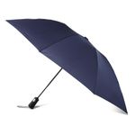 totes Reverse Close Folding Inbrella with Auto Open Close and Compact, Navy, 55 Inches Canopy, InBrella Reverse Closing Folding Umbrella – Inverted Closure Compact Umbrella – Portable, Windproof