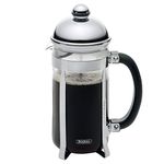 BonJour Coffee 8-Demitasse Cup, 33.8 oz, Maximus French Press, Stainless Steel