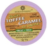 ECS Coffee Decaf Butter Toffee Coffee, 24 Count