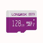 LONDISK 128GB Mirco SD Card Class 10 UHS-I Micro SDXC Memory Card with SD Adapter for HD Video Play/Mobile Phone/Tablet(U1 128GB)