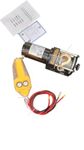 3000 LBS Electric Winch with Remote Control | 5mm x 8M Wire Rope | Heavy Duty 4.8mm Alloy Steel Cable | Battery Operated Off-Road Recovery & Towing Winch for SUV, ATV