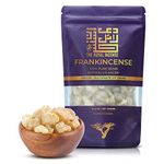 Frankincense Resins | Boswellia Sacra Frankincense Incense |Chruch Incense Olibanum Gum Bulk |Luban 100 Grams (3.5 Ounce)