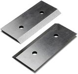 EFCUT Blades Replacement for R0 Wood Chipper Shredder Mulcher, High Speed Steel Blades Set (Qty 2pcs)