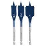 Bosch Daredevil DSBS5003 3-Piece Stubby Spade Bit Set