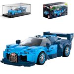 Mould King Speed Champion Vision GT Model Cars Building Toys with Display Case, 27001 Model Car Kits Building Blocks, Sports Car Building Sets Race Car Building Kits for Adults Kids 8+(336PCS)