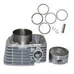 NIKAVI CBKP01 Cylinder Block Piston Kit Compatible for Hero CBZ