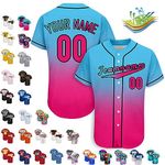 Custom Baseball Jersey Men Women Youth Personalized Baseball Shirts Customised Softball Jersey Shirts